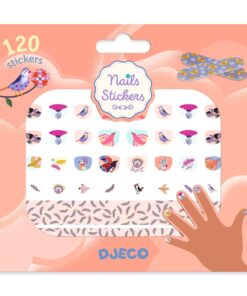 Körömmatricák - Madarak és tollak - Feathers