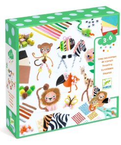 Kreatív készlet - Vadon élő állatok - Jungle Animal Creation Box