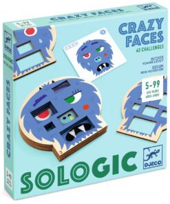 Logikai játék - Szörnyűlködés - Crazy faces