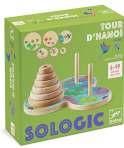 Logikai játék - Toronyépítő - Tour d'Hanoï