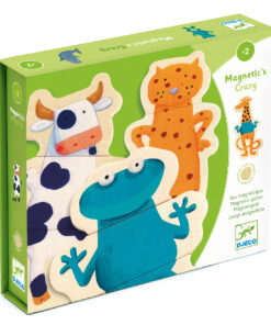 Mágneses képkirakó - Vicces állatok - Crazy animals