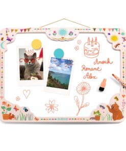 Mágnestábla - Cica illusztrációval - Cat board