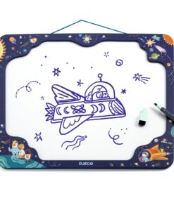 Mágnestábla - Űrhajós illusztációval - Space board