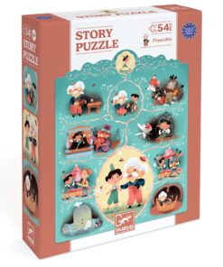 Mese puzzle - Pinokkió, 54 db-os - Pinocchio