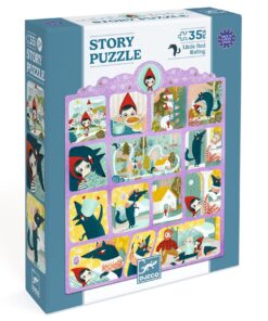Mese puzzle - Piroska és a farkas, 35 db-os - Little Red Riding Hood
