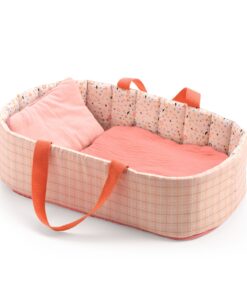 Mózeskosár - Halvány rózsaszín - Bassinet Pink Lines
