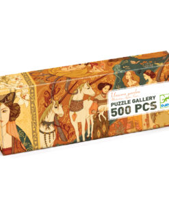 Művész puzzle - Egyszarvú és a hölgy, 500 db-os - Unicorn lady