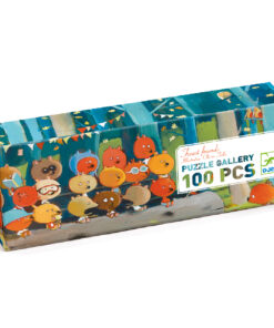 Művész puzzle - Erdei barátok, 100 db-os - Forest friends