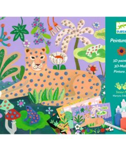 Művészeti műhely - Festés kiemelkedően - Trópusi erdő - Tropical forest