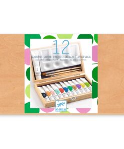 Művészeti műhely - Festő készlet - 12 Gouaches - Artist’s box