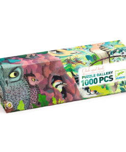 Művész puzzle - Baglyok és madarak, 1000 db-os - Owls and birds