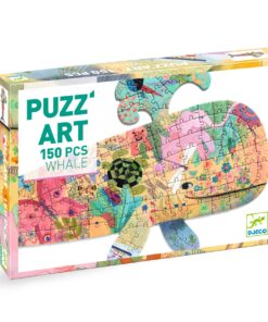 Művészeti puzzle - Bálna, 150 db-os - Whale