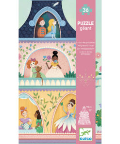 Óriás puzzle - A hercegnők kastélytornya, 36 db-os - The princess tower