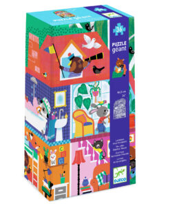 Óriás puzzle - A Kisbarátok Háza, 36 db-os - The Little Buddies' House