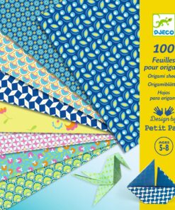 Origami 100 lapos készlet - Nyár, 10 x10 grafikával - Natsu