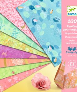 Origami 100 lapos készlet - Tavasz, 10 x10 grafikával - Haru