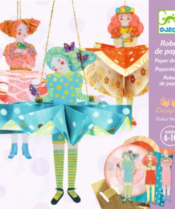 Papír hajtogatás - Papír ruhák - Paper dresses
