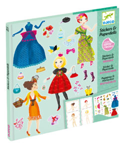 Papírbaba öltöztető - Régi idők divatja - Massive fashion