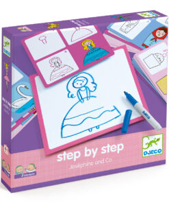 Rajzolás lépésről lépésre - Hercegnő - Step by step Joséphine and Co