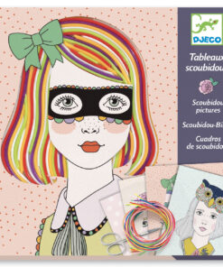 Scoubidou fonalas képkészítés - Frizurák kreatívan - Vibrant hairdos