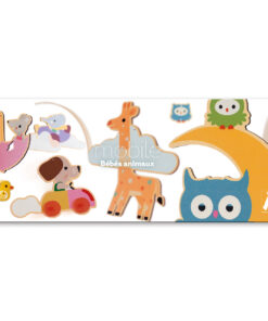 Szélmobil függődísz - Állatkölykök - Baby animals