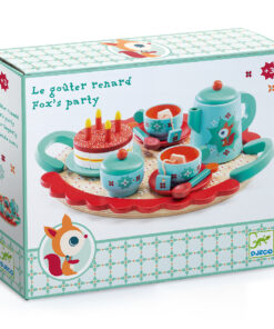 Szerepjáték - Rókamotívumos teáskészlet - Fox's party