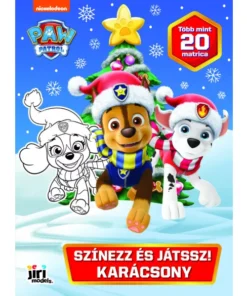 Színezz és játssz! - Mancs őrjárat! - Karácsony