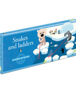 Társasjáték klasszikus - Kígyók és létrák - Snake and ladders