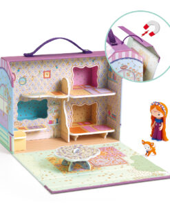 TINYLY álomvilág babaház - Blucska és Indi háza - Bluchka & Indie house