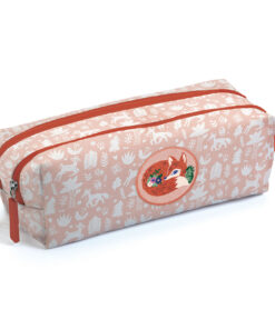 Tolltartó két rekesszel - Róka - Fox pencil case