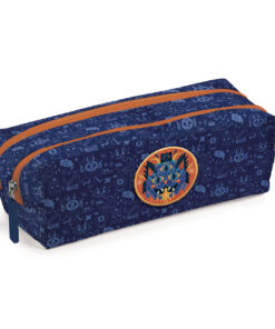 Tolltartó két rekesszel - Szörny - Monster pencil case