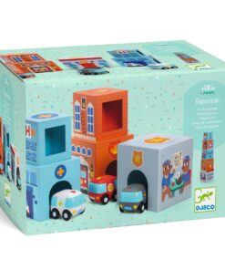 Toronyépítő kocka - Autók városa - TopaniCar