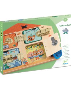 Ügyesítő játék - Bezáró-kinyitó - Cabanalock