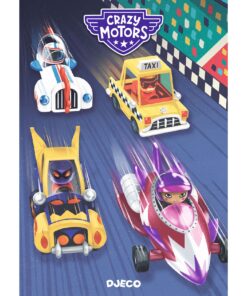 Crazy motors - színező, reklám füzet - 50 db/cs.