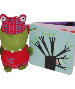 Plüssfigura - Baby Zoco foglalkoztatókönyvvel