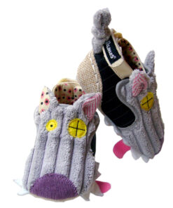 Bébi cipőcske - BIGBOS, a farkas, 18-24 hónapos korig