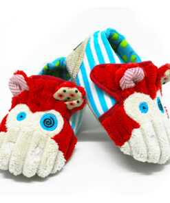 Bébi cipőcske - BOGOS, a majom, 6-12 hónapos korig