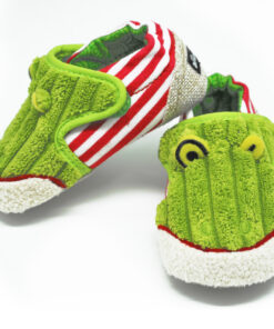 Bébi cipőcske - CROAKOS, a béka, 6-12 hónapos korig