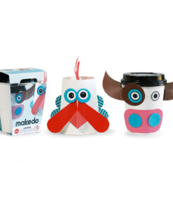 Csészefigurák - Tehén és tyúk - Makedo Cup Critters