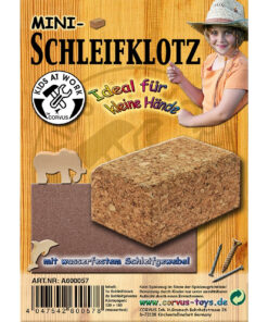 Csiszolófa + csiszoló papír