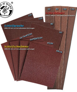 Csiszolópapír szett, nagy