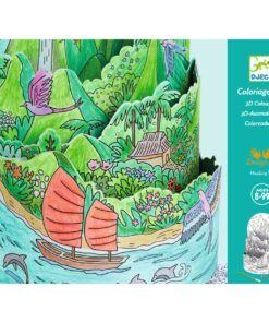 Dioráma színező - A szigetem tetején - On top… of my island