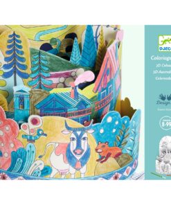 Dioráma színező - A világ tetején - On top… of the world