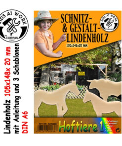 Fafaragás - háziállatok, 10 x 15 x 2 cm