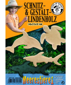 Fafaragás - tengeriállatok, 21 x 14,8 x 3 cm