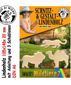 Fafaragás - vadállatok 2; 14,8 x 10,5 x 2 cm