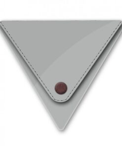 Háromszög pénztárca - SILBER / METALLIC - Triangle Purse Small