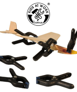 Mini szorító csipesz szett - 2 x 3 db