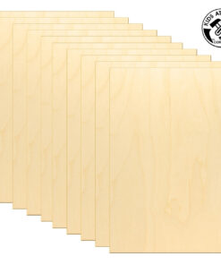 Nyír rétegelt lemez - 10 db A/4-es