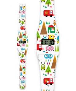 Papír karóra - HAPPY WORLD - Pappwatch Kids